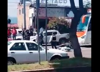 Morelia: Dos accidentes de motociclistas en la Madero Poniente en menos de 24 horas; uno involucró a un autobús