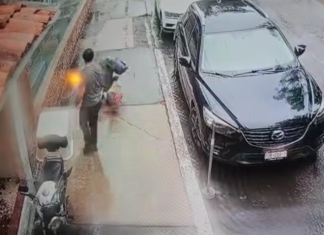 Indignación en Morelia: captan a hombre golpeando a adulto mayor en situación de calle