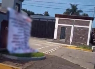 Aparecen mantas con mensajes criminales en Los Reyes, Tingüindín y Tocumbo; ya fueron aseguradas