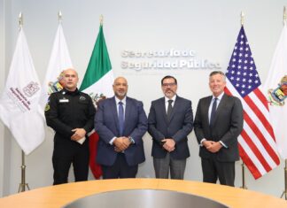 SSP y autoridades de EUA se reúnen para mejorar trabajo antiexplosivos en Michoacán