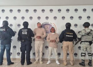 Detenidos presuntos extorsionadores de limoneros de Apatzingán: SSP