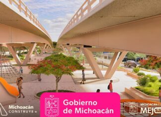 Bajopuente del distribuidor Eréndira, tan grande como la plaza de Armas: SCOP