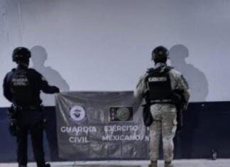 SSP y Defensa aseguran arsenal con barret, ametralladoras y granadas en Aguililla