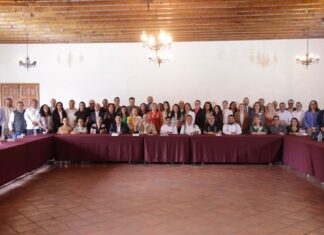 Bedolla refrenda a Hugo Aguilar Ortiz respaldo de Michoacán para transformar sistema de justicia en México