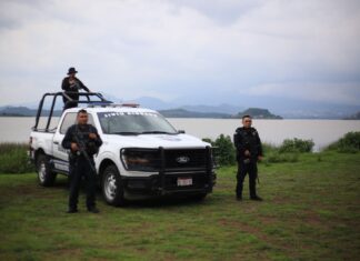 Permanentes los patrullajes terrestres, aéreos y acuáticos en lago de Pátzcuaro: SSP