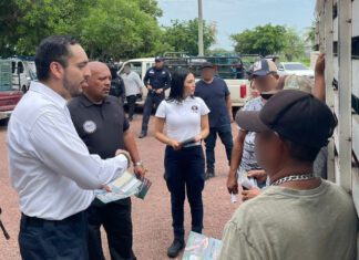 Arranca Estrategia Antiextorsión en el tianguis limonero de Apatzingán