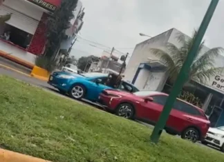 Ataque a balazos tras discusión vial en Uruapan; video revela el momento del incidente