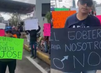 Habitantes de Araró bloquean caseta de Zinapécuaro para exigir aparición de joven desaparecido