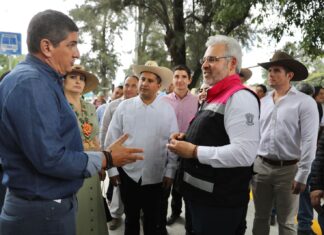 Supervisa Bedolla segunda fase de obras en Paseo de la Revolución, en Uruapan