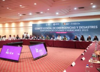 Refuerza Gobierno de Michoacán coordinación y atención municipal ante temporada de ciclones y huracanes