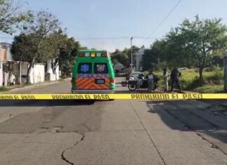 Joven asesinado a balazos en la entrada del fraccionamiento Villas de la Loma