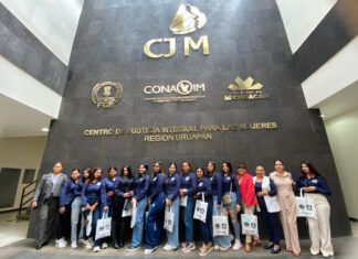 Estudiantes de Trabajo Social visitan el CJIM de Uruapan