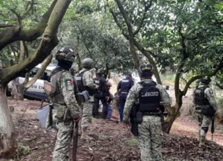 SSP desactiva granada tras enfrentamiento en Ziracuaretiro