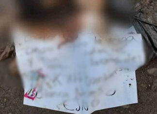 CJNG ejecuta y descuartiza a un hombre en Indaparapeo, deja narcomensaje