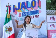 Michoacán «se pone los tenis» por la paz: Gabriela Molina