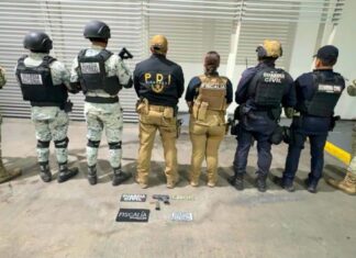 En Vista Hermosa, 38 detenidos en portación de un arma y 19 réplicas de armas de fuego: SSP