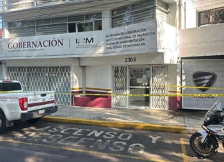 Policía Morelia asegura que la granada lanzada al INM era “improvisada”