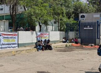 Habitantes de colonia en Morelia exigen a la FGE aclarar conflicto por predio