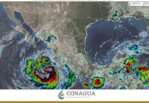 Huracán Priscila se mantiene a 390 km de Jalisco; Michoacán bajo vigilancia por lluvias y viento