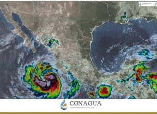 Huracán Priscila se mantiene a 390 km de Jalisco; Michoacán bajo vigilancia por lluvias y viento