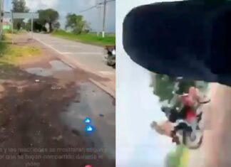Disparan a hombre en vivo mientras denunciaba baches en carreteras de Guanajuato