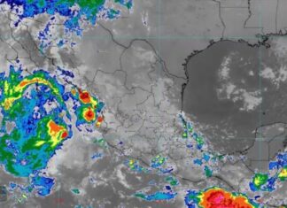 Tormenta tropical Raymond se aproxima a Baja California Sur y provoca lluvias intensas en el noroeste de México
