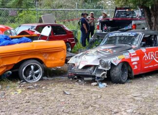 Auto de la Carrera Panamericana sufre accidente en ruta a Morelia