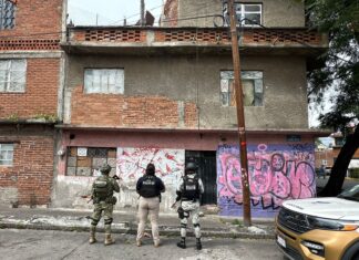 Cateo en colonia Obrera de Morelia deja 975 dosis de metanfetamina aseguradas y cuatro detenidos