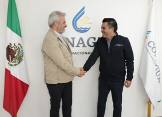 Anuncia Bedolla inversión de Conagua para sanear más agua residual en Jacona