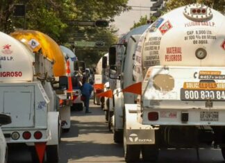 Desabasto de gas LP paraliza Morelia; transporte público y comercios, afectados