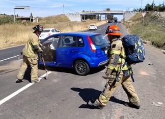 Chocan este viernes en la carretera Pátzcuaro–Morelia