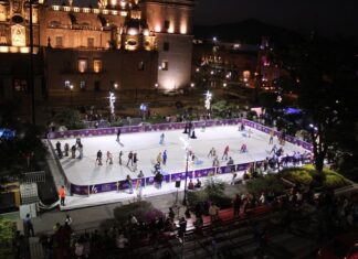 Pista de hielo en el Centro de Morelia abrirá el 1 de diciembre y permanecerá más de un mes