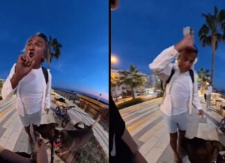 VIDEO | Menor es amenazada y recibe escupitajos por hombre mayor que no aceptó un “no” por respuesta