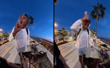 VIDEO | Menor es amenazada y recibe escupitajos por hombre mayor que no aceptó un “no” por respuesta