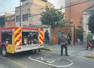 Se incendia el Templo de la Sagrada Familia en Morelia