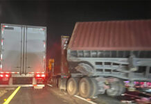 Albañiles, las víctimas del choque entre seis vehículos en la Autopista de Occidente; uno murió
