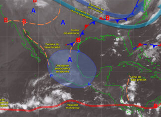 Gobierno de México emite alerta para 16 estados por lluvias y bajas temperaturas este fin de semana