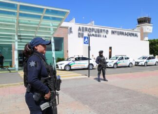Operativo refuerza seguridad en el Aeropuerto Internacional de Morelia: SSP