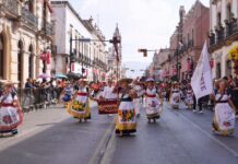 Sin contratiempos y en ambiente familiar se realizan desfiles por el 115 Aniversario de la Revolución Mexicana en Michoacán: Segob