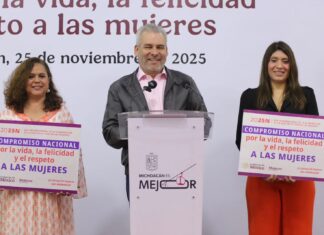 Michoacán se suma al compromiso nacional por el respeto a las mujeres: Bedolla