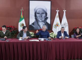 Bedolla y Alfonso Martínez revisan proyectos estratégicos para Morelia