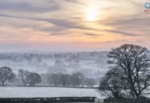Corriente en chorro polar traerá temperaturas bajo cero y lluvias este fin de semana