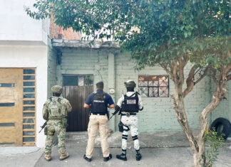 Asegura FGE más de mil dosis de metanfetamina en Morelia; hay dos detenidos