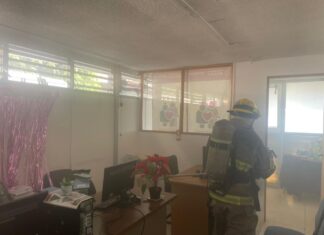 Se registra incendio en bodega de oficinas del Bienestar en Morelia