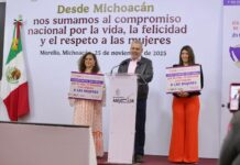 Michoacán se suma al compromiso nacional por el respeto a las mujeres: Bedolla