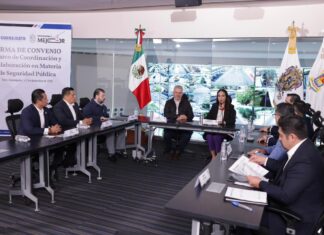 Michoacán y Guanajuato estrechan coordinación para reforzar la seguridad entre estados