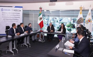 Michoacán y Guanajuato estrechan coordinación para reforzar la seguridad entre estados