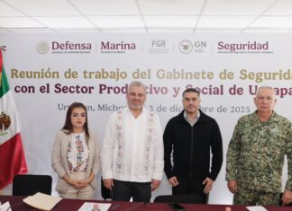 Plan Uruapan avanza con resultados para regresar la confianza a la ciudadanía: Bedolla