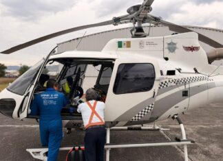 Por aire y tierra, el apoyo a heridos en Coahuayana; federación y estado despliegan operativo conjunto: Raúl Zepeda