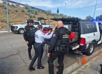 Guardia Civil neutraliza granada de gas, fue localizada en excavación por construcción neutraliza granada de gas, fue localizada en excavación por construcción